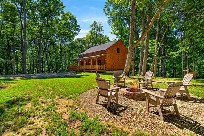 Family vacation destination in scenic Hocking Hills
