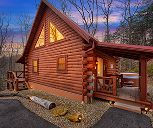 Hidden Gem Retreat porch, side