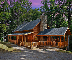 Red Fox Retreat porch, side