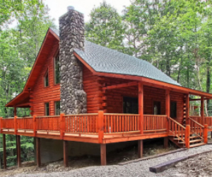 Cabins By The Caves Hocking Hills Old Man S Cave Cabin Rental