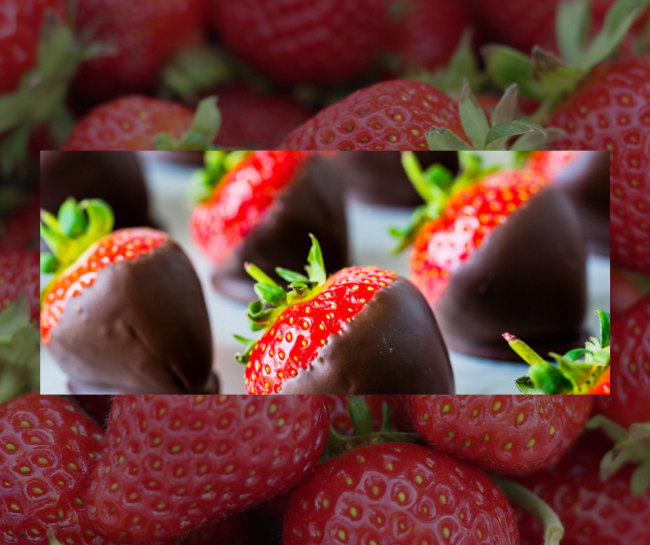 12 Chocolate Covered Strawberries ad